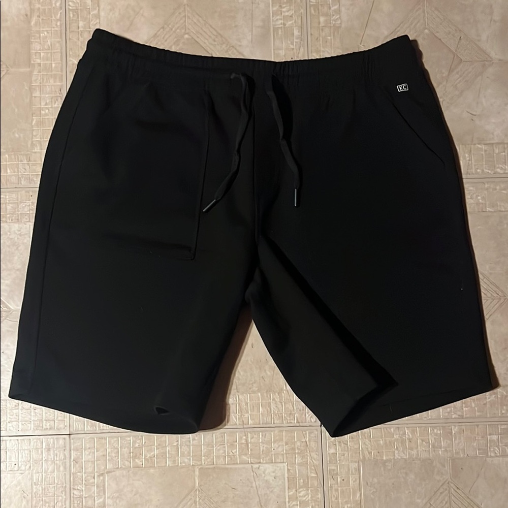 Kenneth Cole Black Performance Shorts